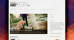 Desktop Screenshot of digitalekunstendesign.nl